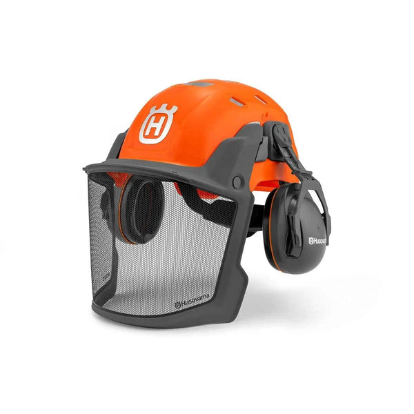 Husqvarna トレーニングバイク　ストライダー　ヘルメット、プロテクター付 Husqvarna Safety Helmet Technical Forest | Contractors Direct