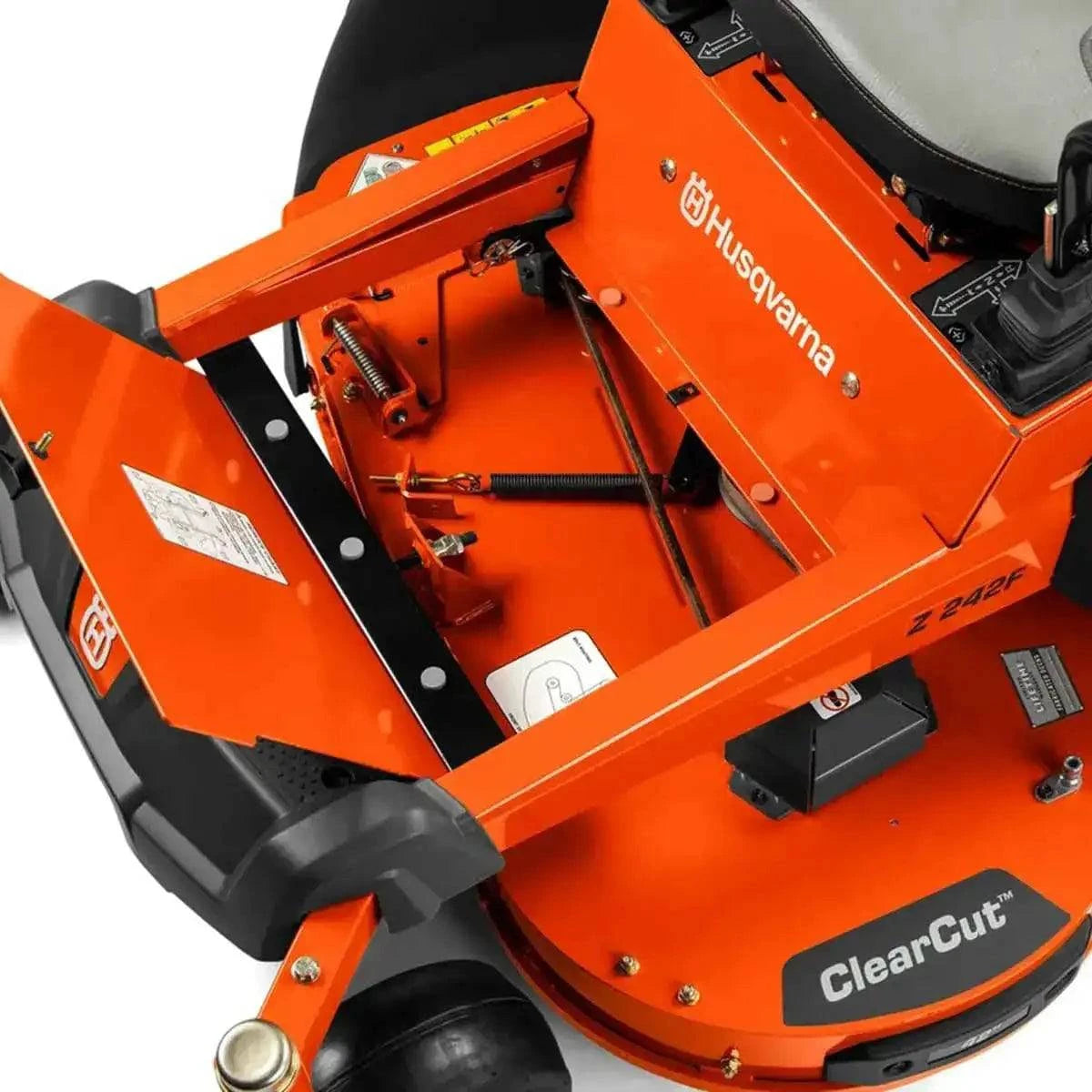 Husqvarna Z242F belt access