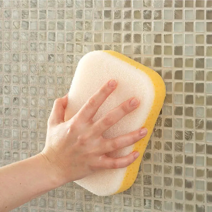 Hydra Scrubbing Sponge Cleans Tile