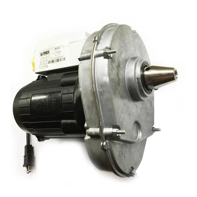Imer replacement motor and gearbox assembly for MinuteMan portable cement mixer