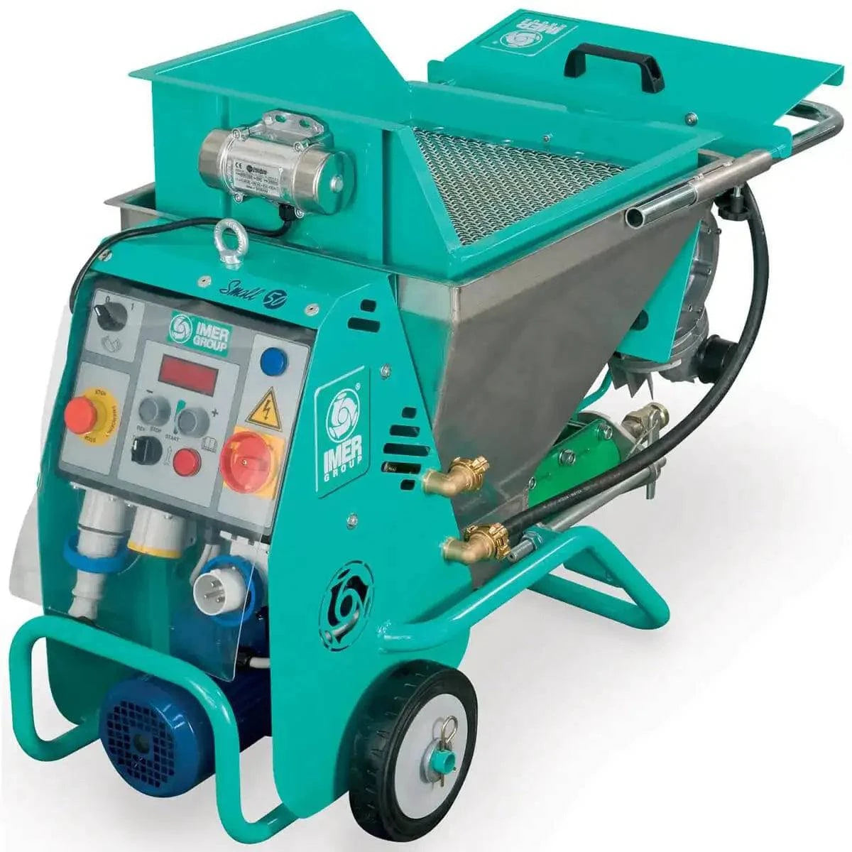 Optional Vibrating Hopper for Small 50 Spraying Machine