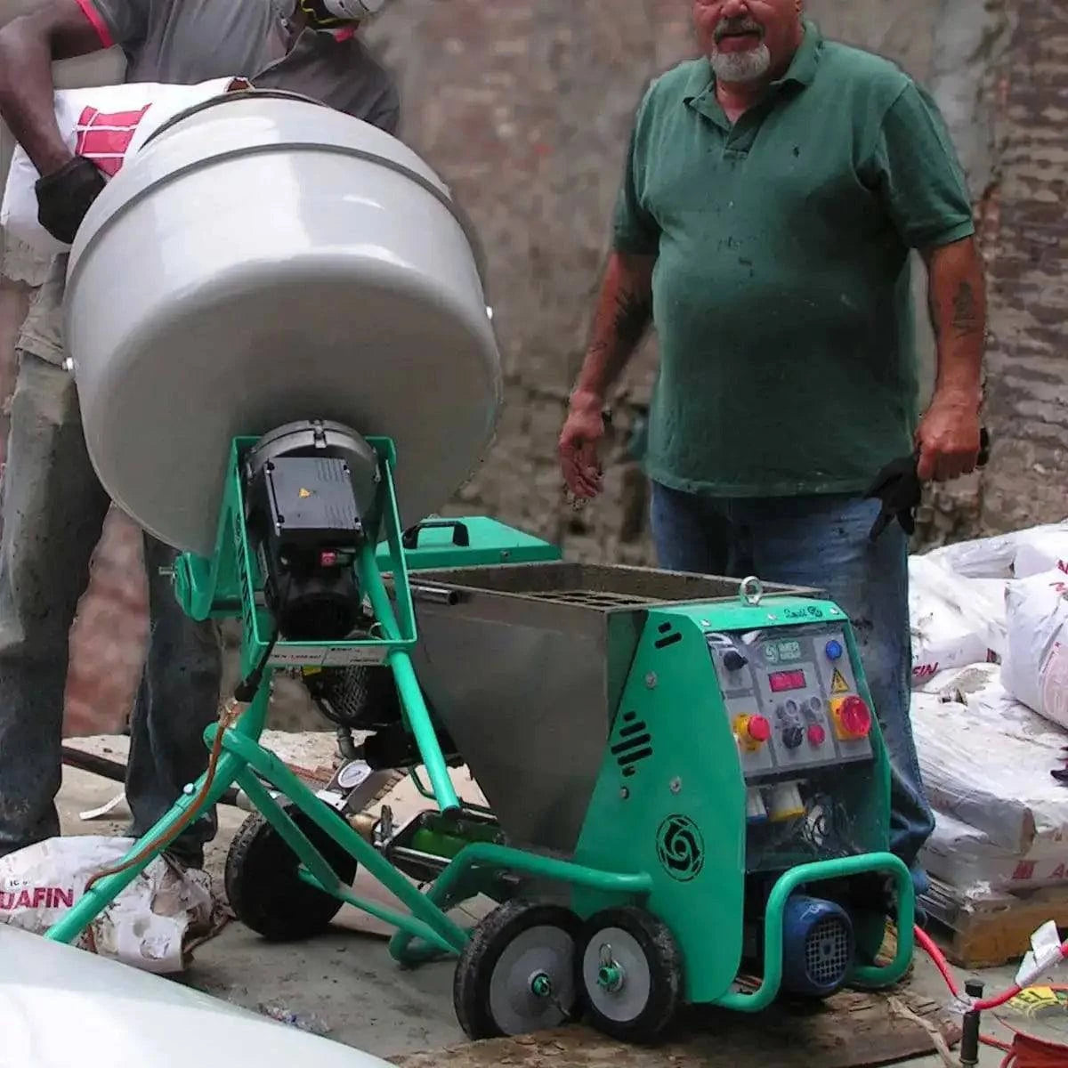 Imep Sprayer Imer Pump. Spraying Mixing Machines. Contractors Direct.