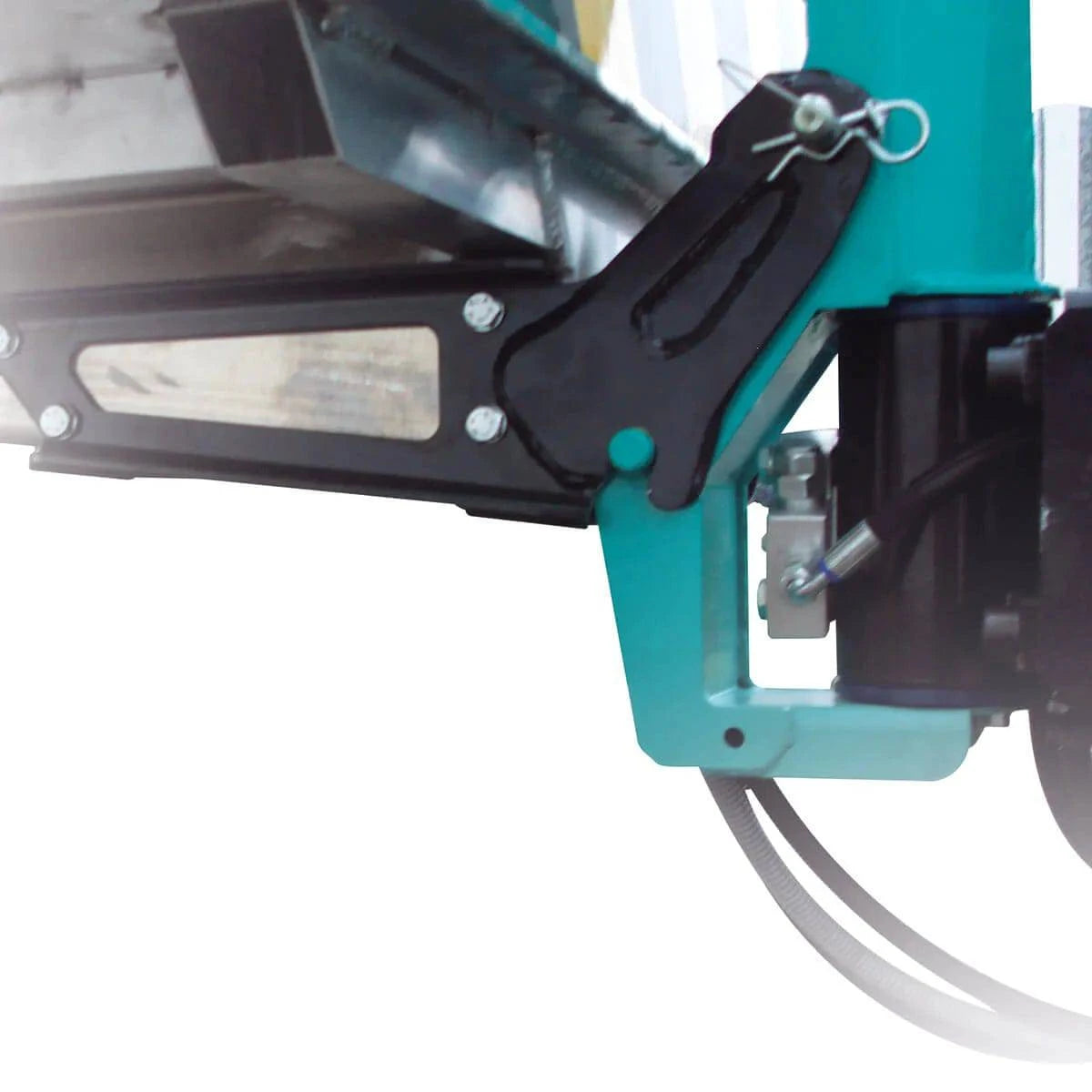 1128338 IMER IM R 19 Tracked Atrium Lift. Easily attach or remove the basket with the one-pin mounting system.