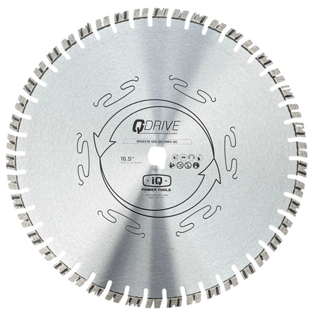 MASX16-125-QD-HM4-SC - 16.5 HM4 SILENT CORE - Extreme Hard Material Blade