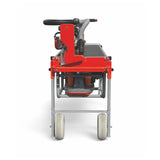 IQ dry cut bridge saw dust control technology