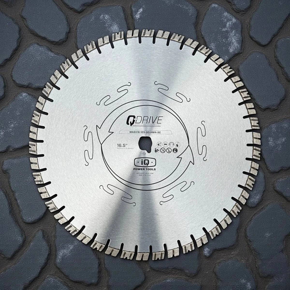 iQ Power Tools 16.5 HM4 SILENT CORE - Extreme Hard Material Blade MASX16-125-QD-HM4-SC