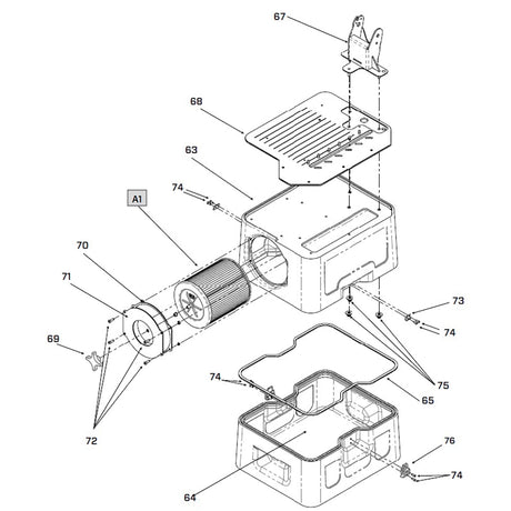 iQ Powertools iQ360XR Main Housing OEM Parts