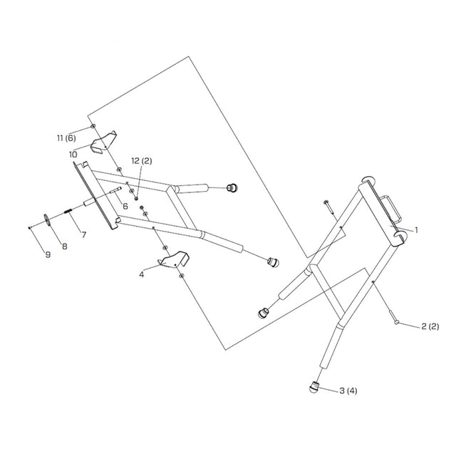 iQPowertools iqts244 X Stand OEM Parts