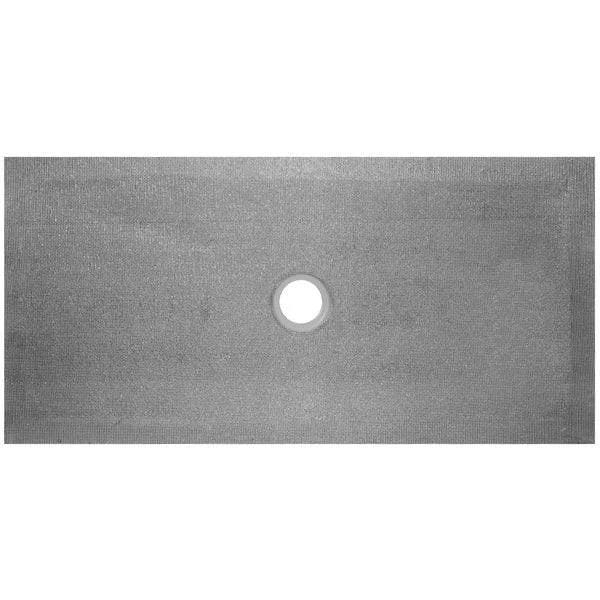 KBRS ShowerSlope Center Drain 44" x 61"