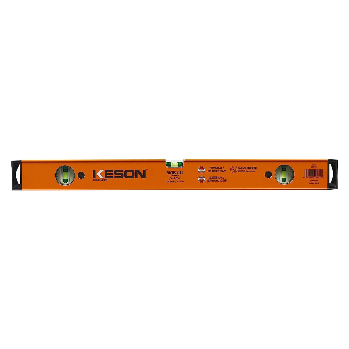 Keson Box Beam Level, LKB24, 24 inches
