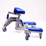 Kneaze kneepad with adjustable seat