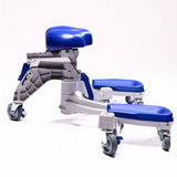 Kneaze rolling kneepad reduces knee pain and discomfort