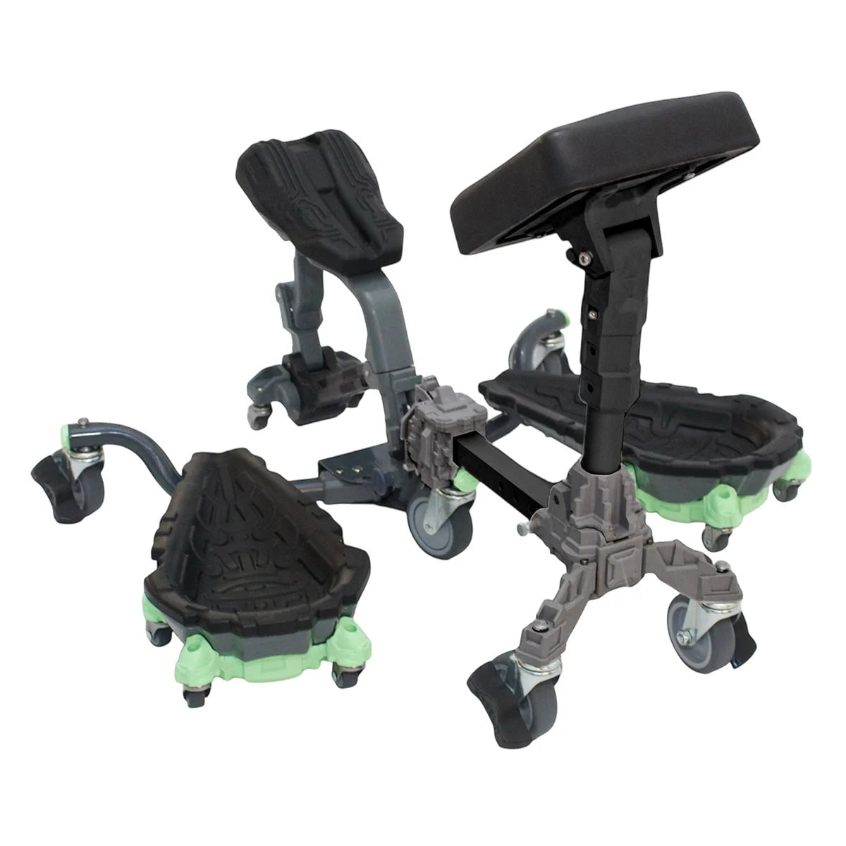 Kneel It V3 Rolling Kneepad chair with Chest Support Adaptor