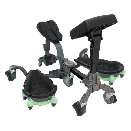 Kneel It V3 Rolling Kneepad chair with Chest Support Adaptor