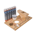 KurbX Wood Substrate Installation Package With Drain Support Block