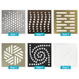 Laticrete HYDRO BAN® Point Drain Grate Styles