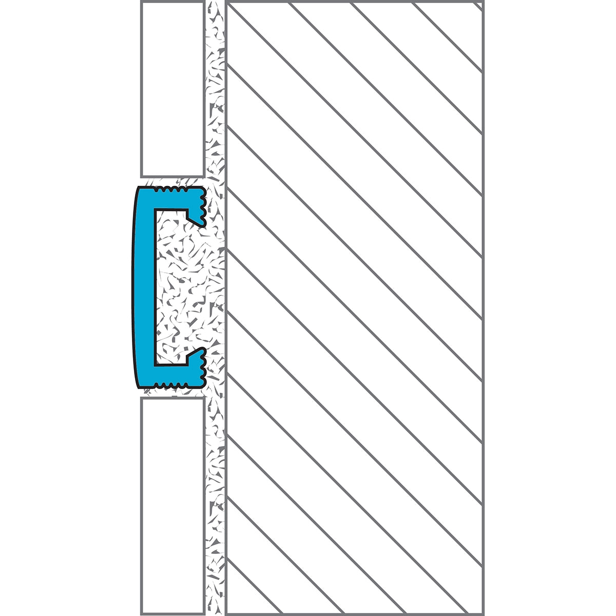 Laticrete Decorative Border Profile 1" Trim (Style 1)