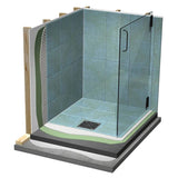 Laticrete Hydro Ban Waterproof Shower Stall