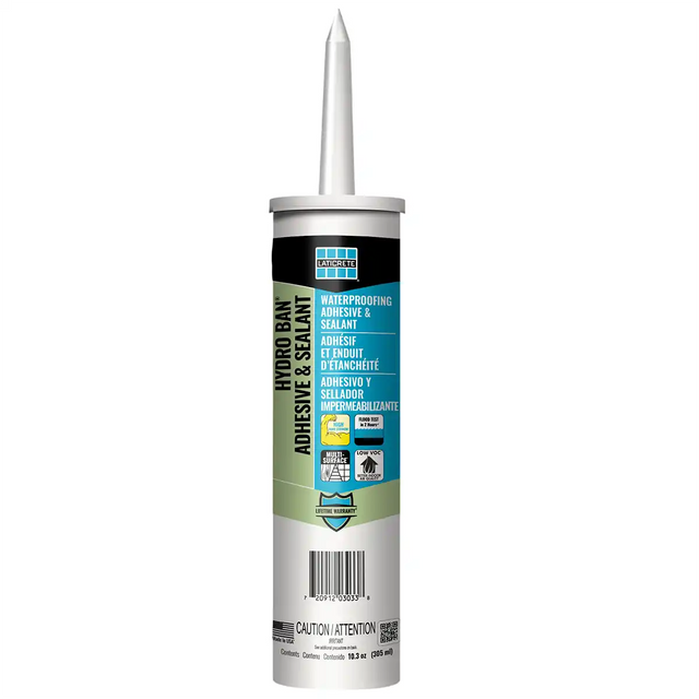 Laticrete Hydro Ban Adhesive & Sealant, 10.3oz Tube