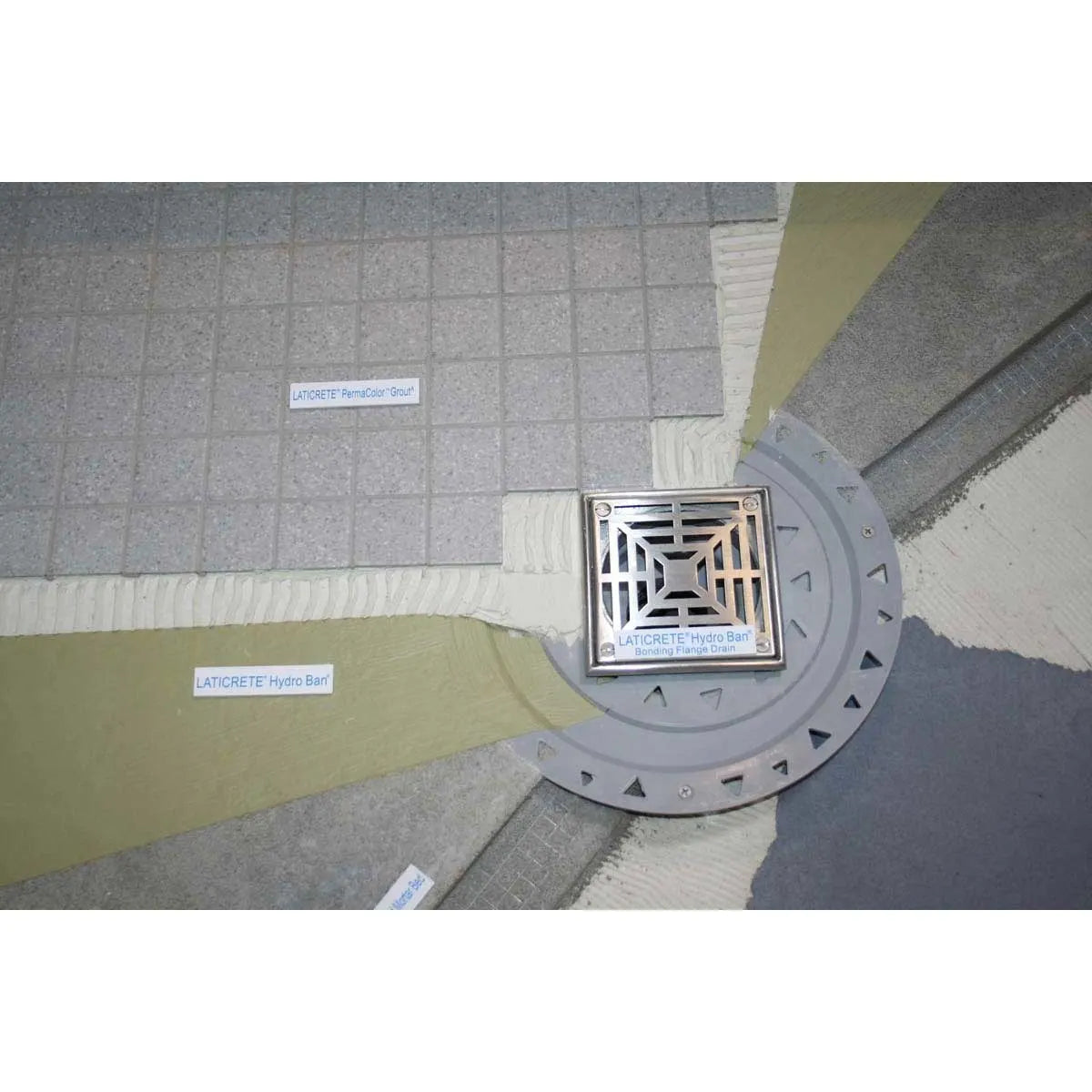 Hydro Ban Pre-sloped Shower Pan Center Drain