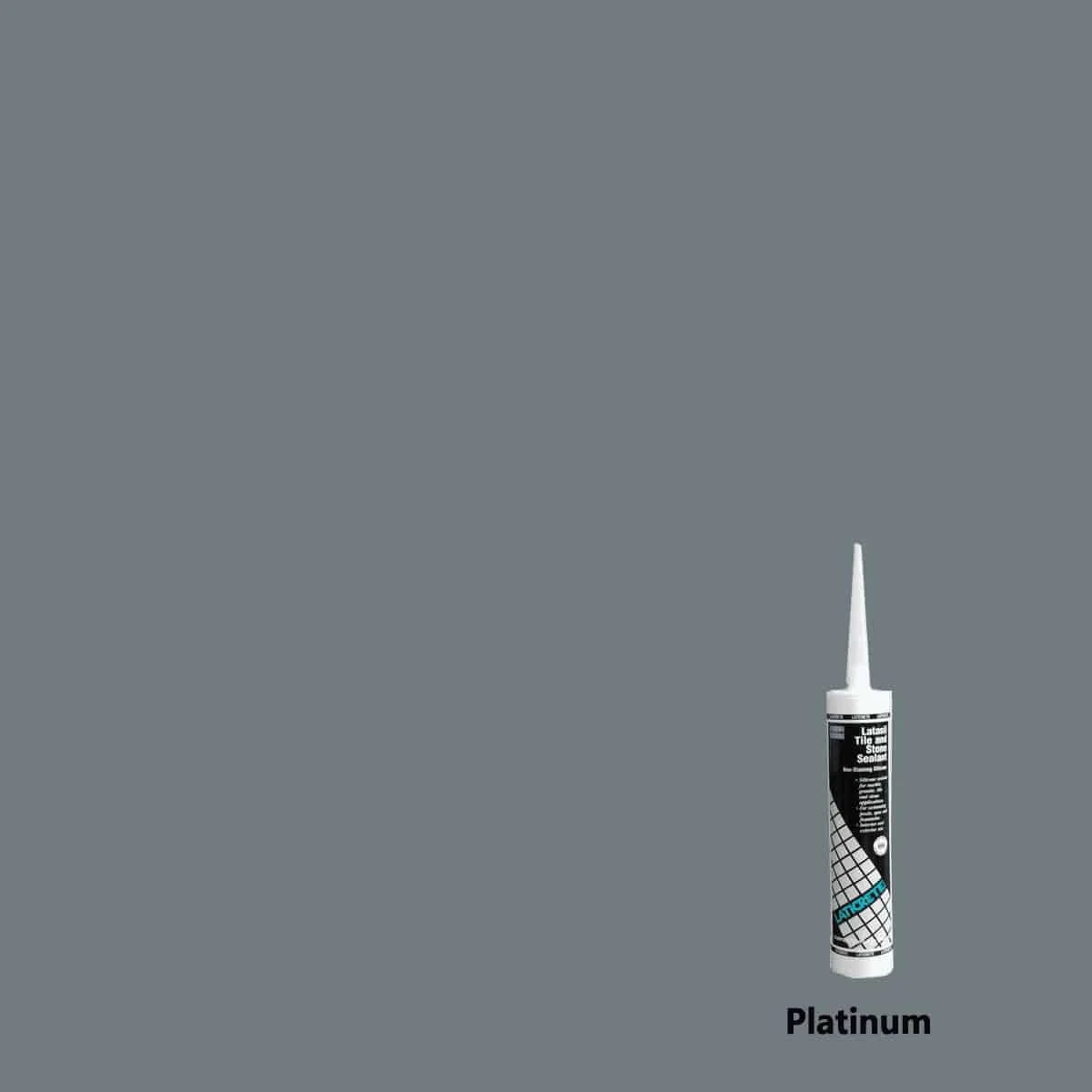 Laticrete Latasil Caulk Colors 10.3 oz Sealant Cartridge Platinum