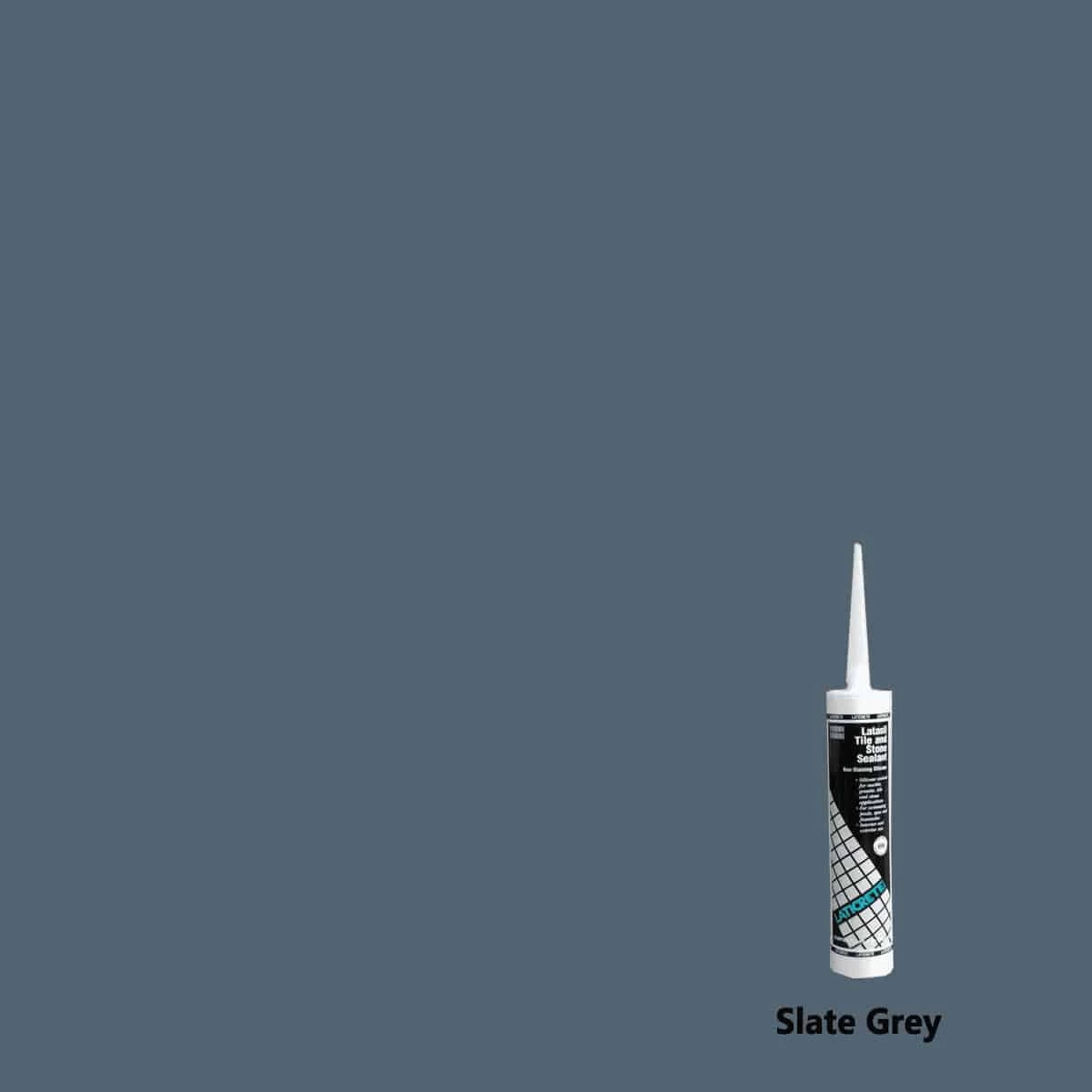 Laticrete Latasil Caulk Colors 10.3 oz Sealant Cartridge Slate Grey