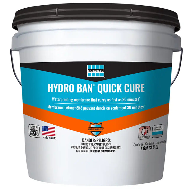 Laticrete Quick Cure Hydro Ban Waterproofing Membrane - 1 Gallon