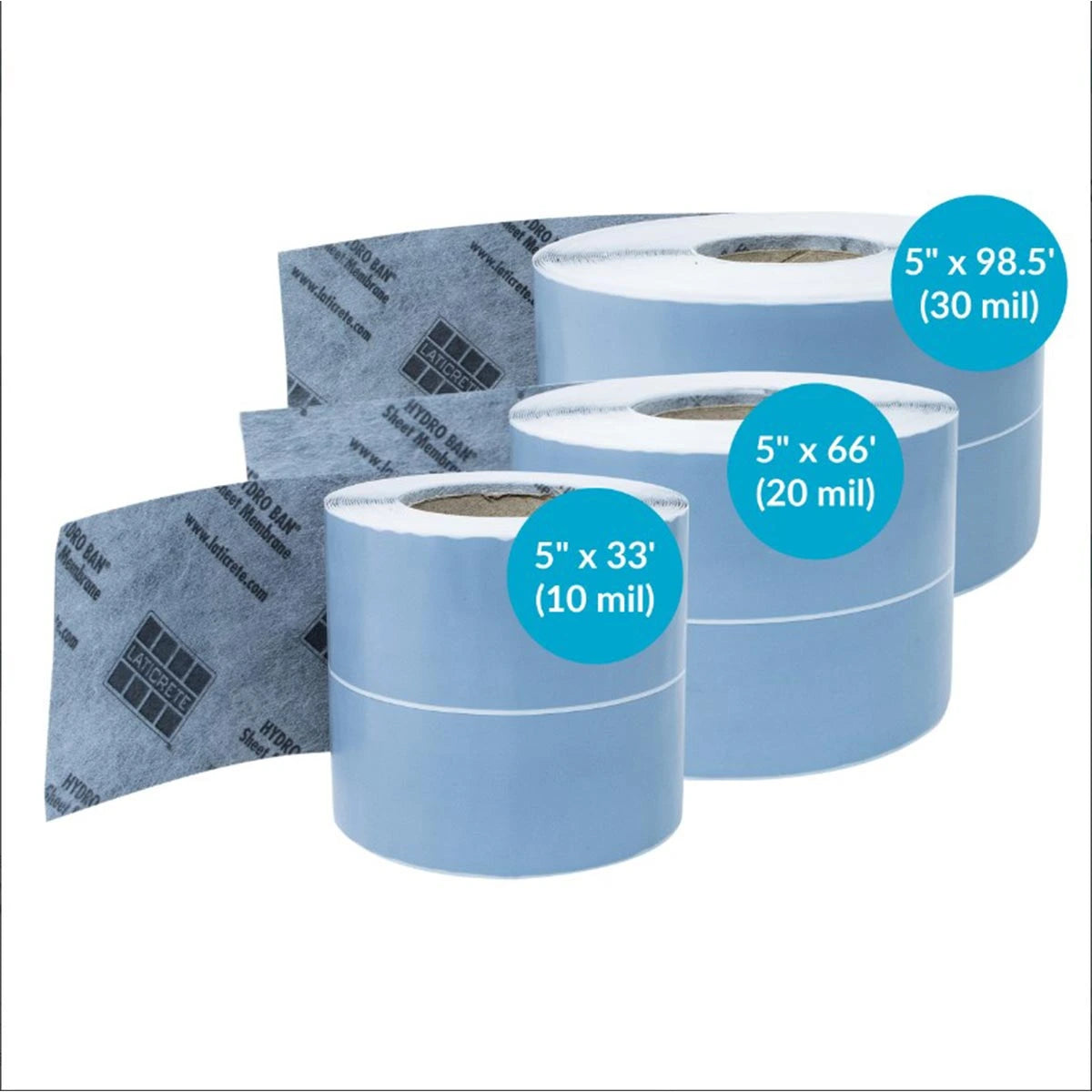 Laticrete Sealing Tape - Peel & Stick Measurement