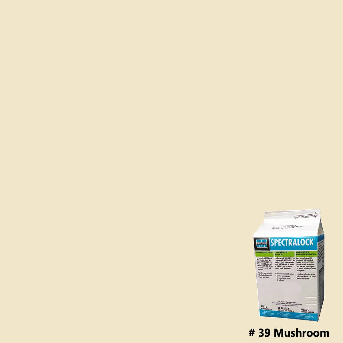 Laticrete SpectraLOCK Part C Mini Grout - Mushroom