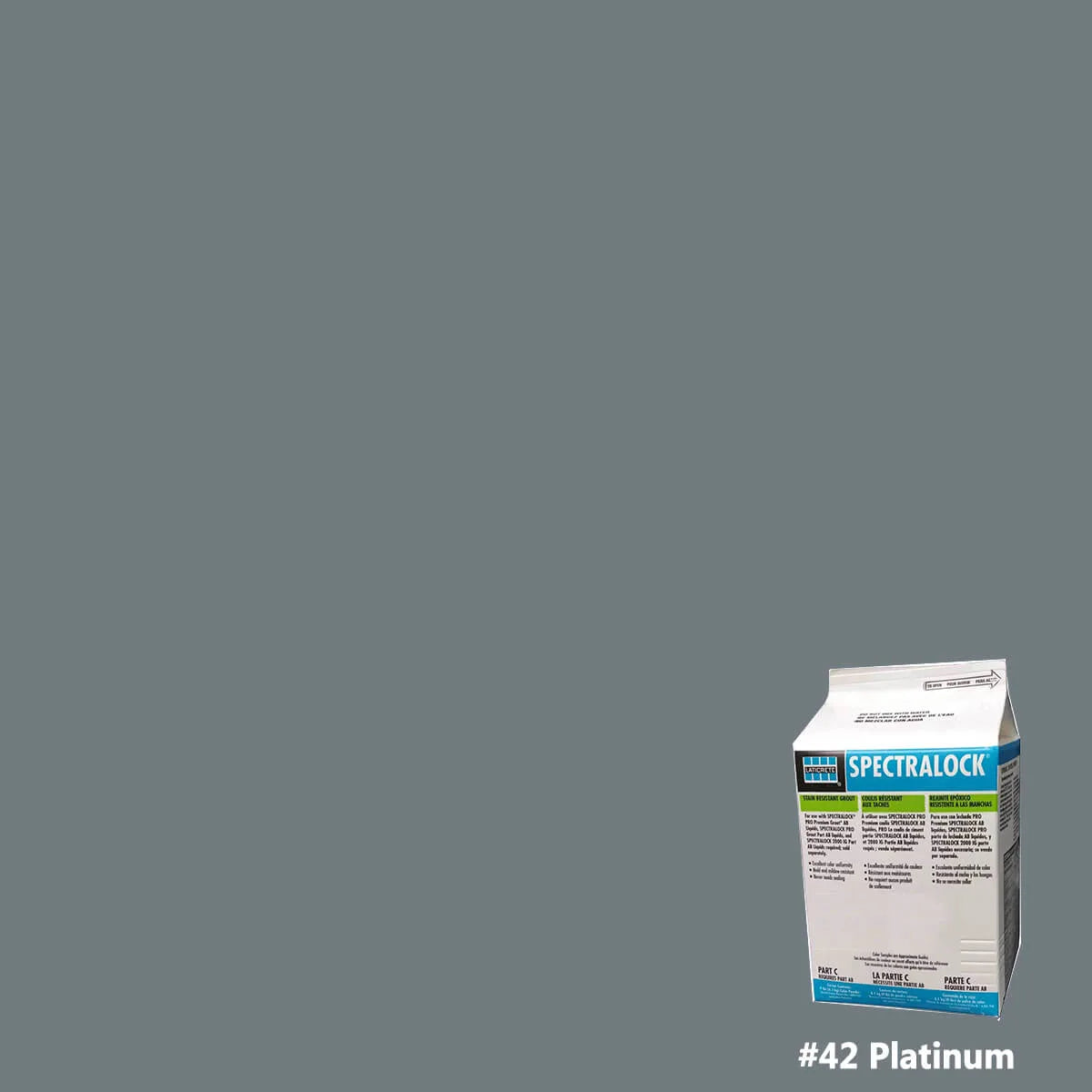 Laticrete SpectraLOCK Part C Mini Grout - Platinum