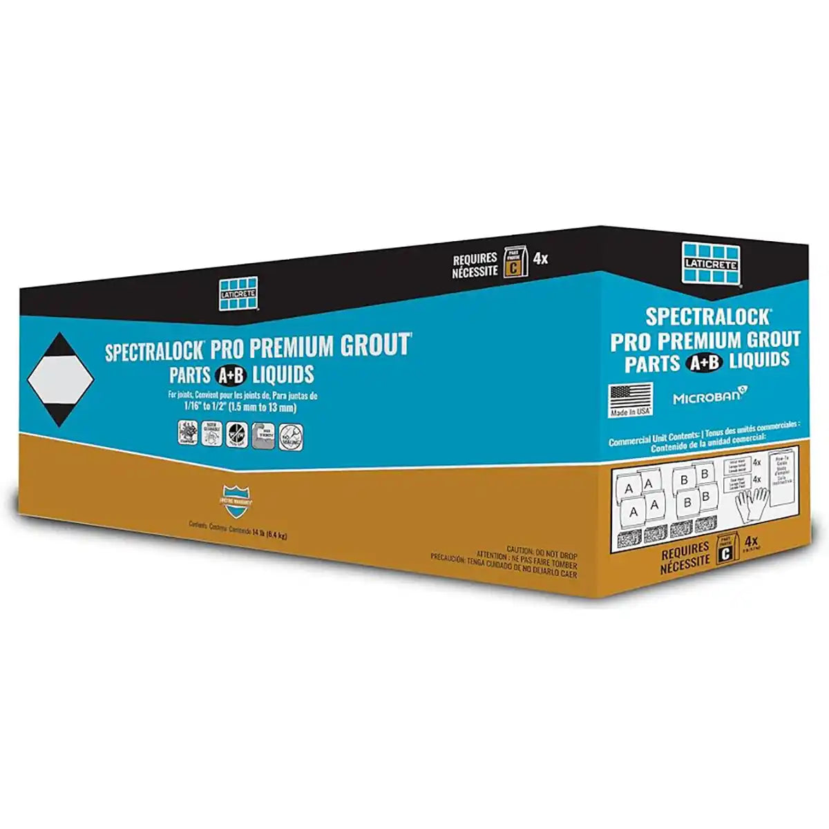 Laticrete SpectraLOCK Pro Premium Epoxy Grout - Parts A&B