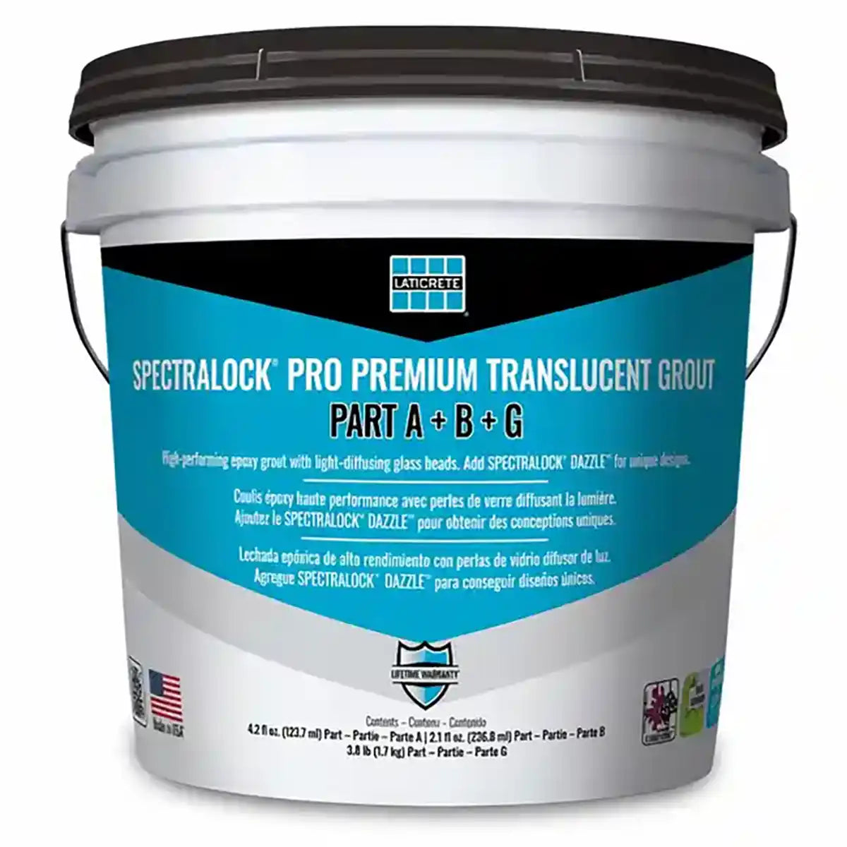 Laticrete SPECTRALOCK PRO Premium Translucent Grout - Contractors Direct