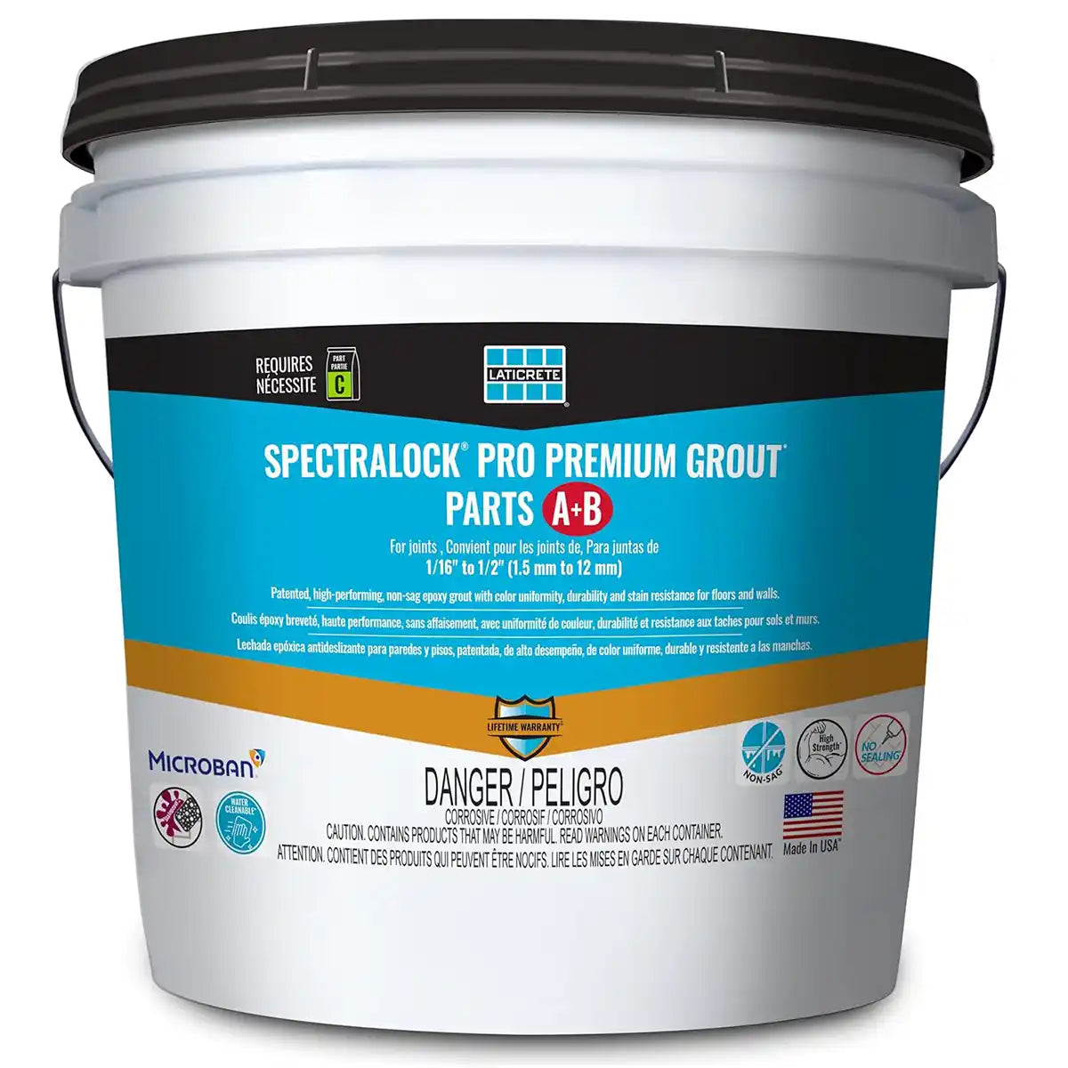 Laticrete SpectraLOCK Pro Premium Mini Parts A&B - 2 lbs