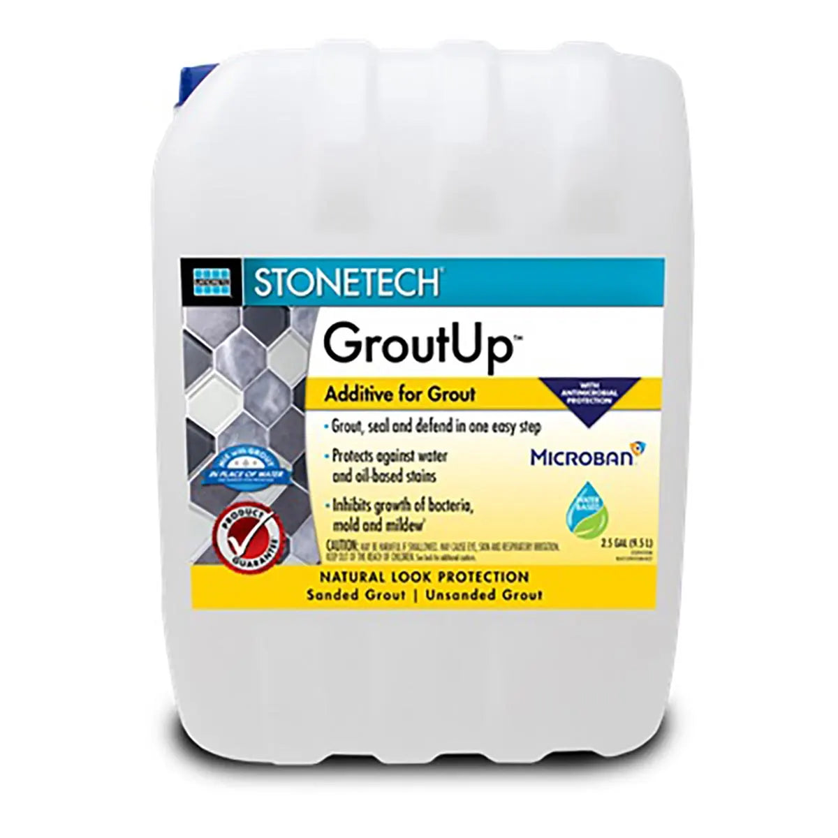ST339-0103M Laticrete STONETECH GroutUp Additive 2.5 Gallon Bottle