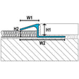 Laticrete Transition Profile (TR2)