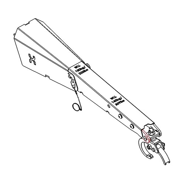 Makinex PHT Extendable Nose Hook Assembly