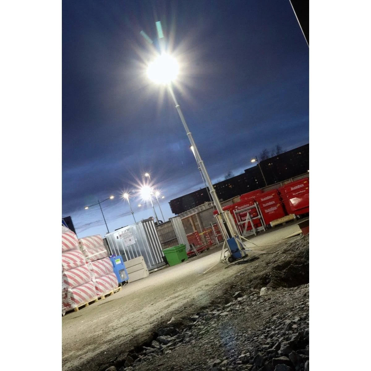 Makinex Sierra 16ft Light Tower Jobsite
