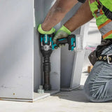 Makita 40V max XGT Brushless Cordless Drive Impact Wrench at worksite