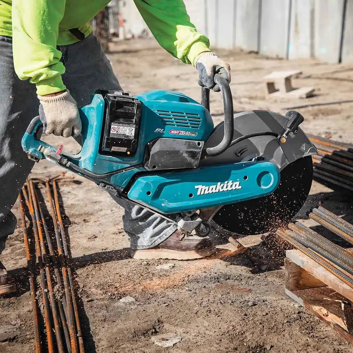 Makita - 80V max (40V max X2) XGT Brushless 14" Power Cutter