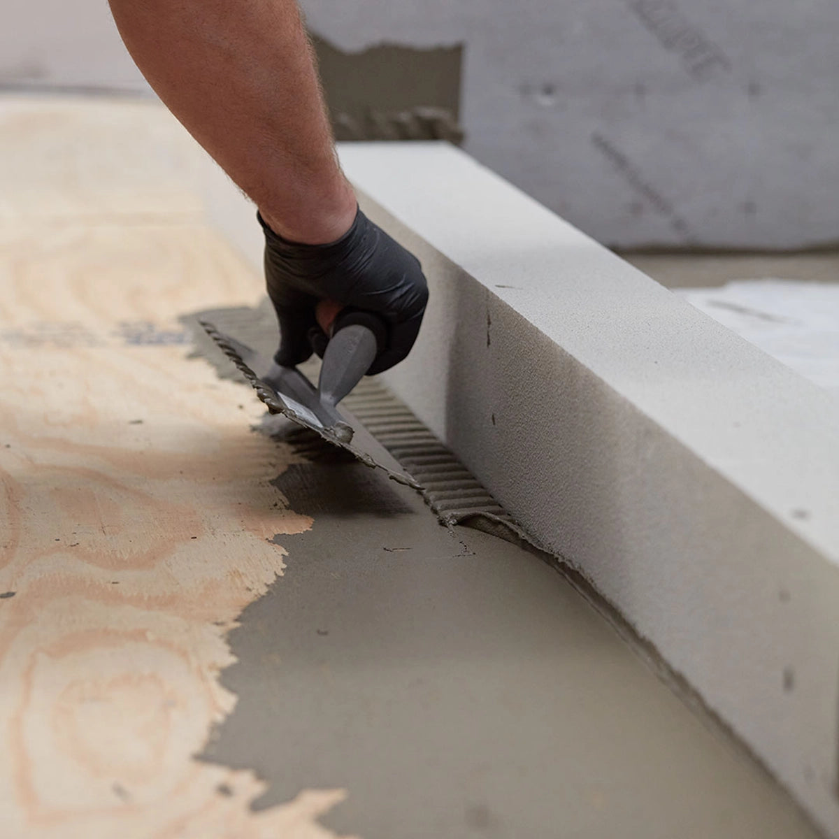 Mapeguard Pre-formed Curb Installation