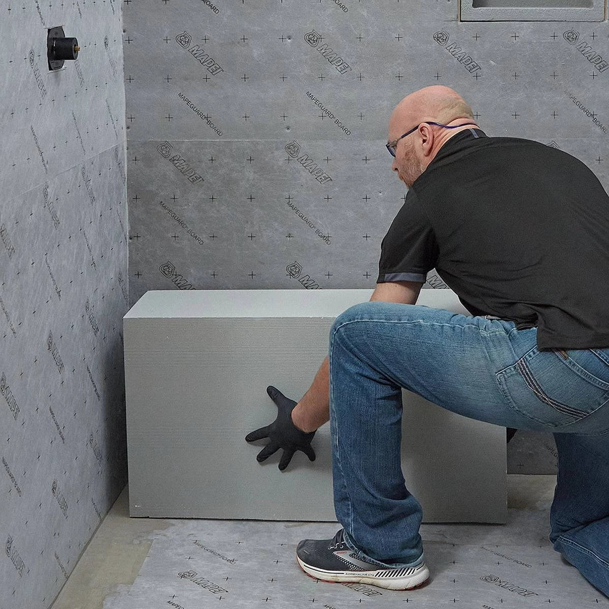 Mapeguard Pre-Formed Seat/Bench Made With EPS