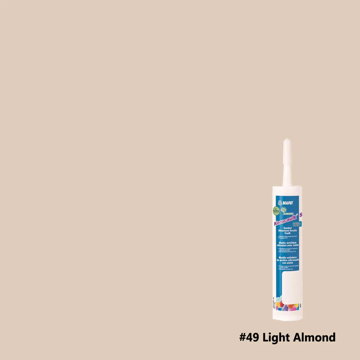 Mapei Keracaulk S Sanded Caulk - Light Almond