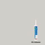 Mapei Keracaulk U Unsanded Siliconized Caulk, 10.5 oz. Cartridge alabaster