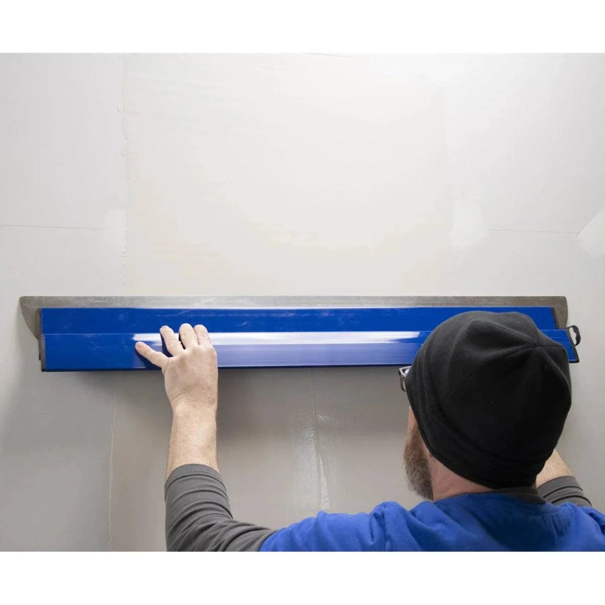 SKIM45, Marshalltown drywall tools in use
