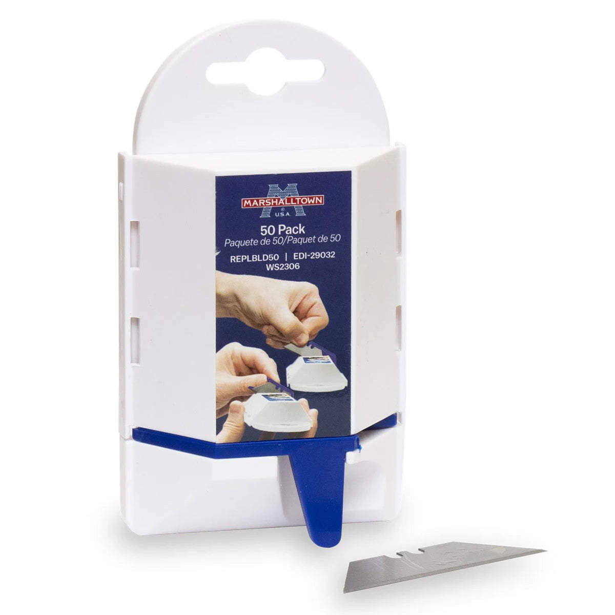 Marshalltown Replacement Hook Knife Blade - 50 pack