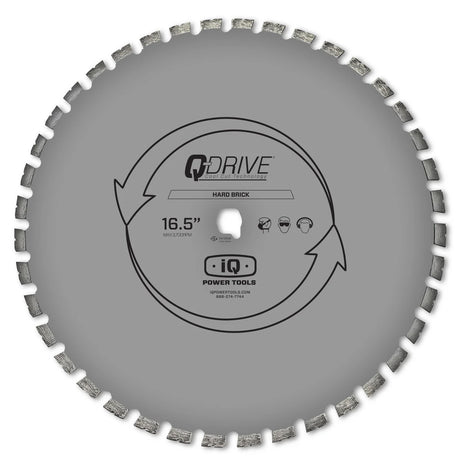 iQ Power Tools 16-1/2" Q-Drive Arrayed Segmented Semi-Hard Material Blade