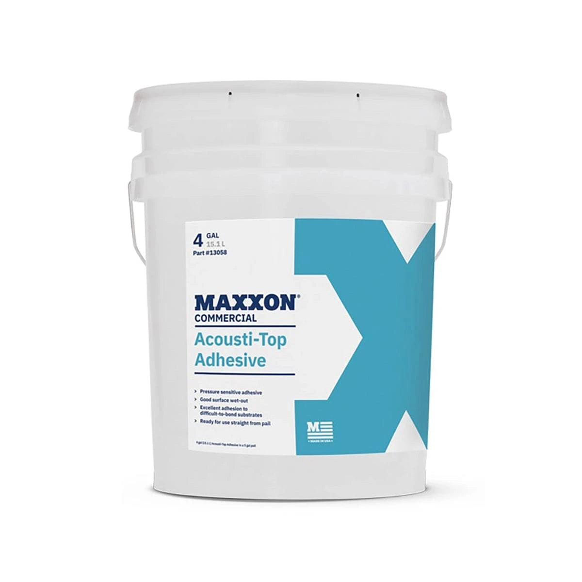 Maxxon 13058 Acousti-Top 4 Galllon Bucket