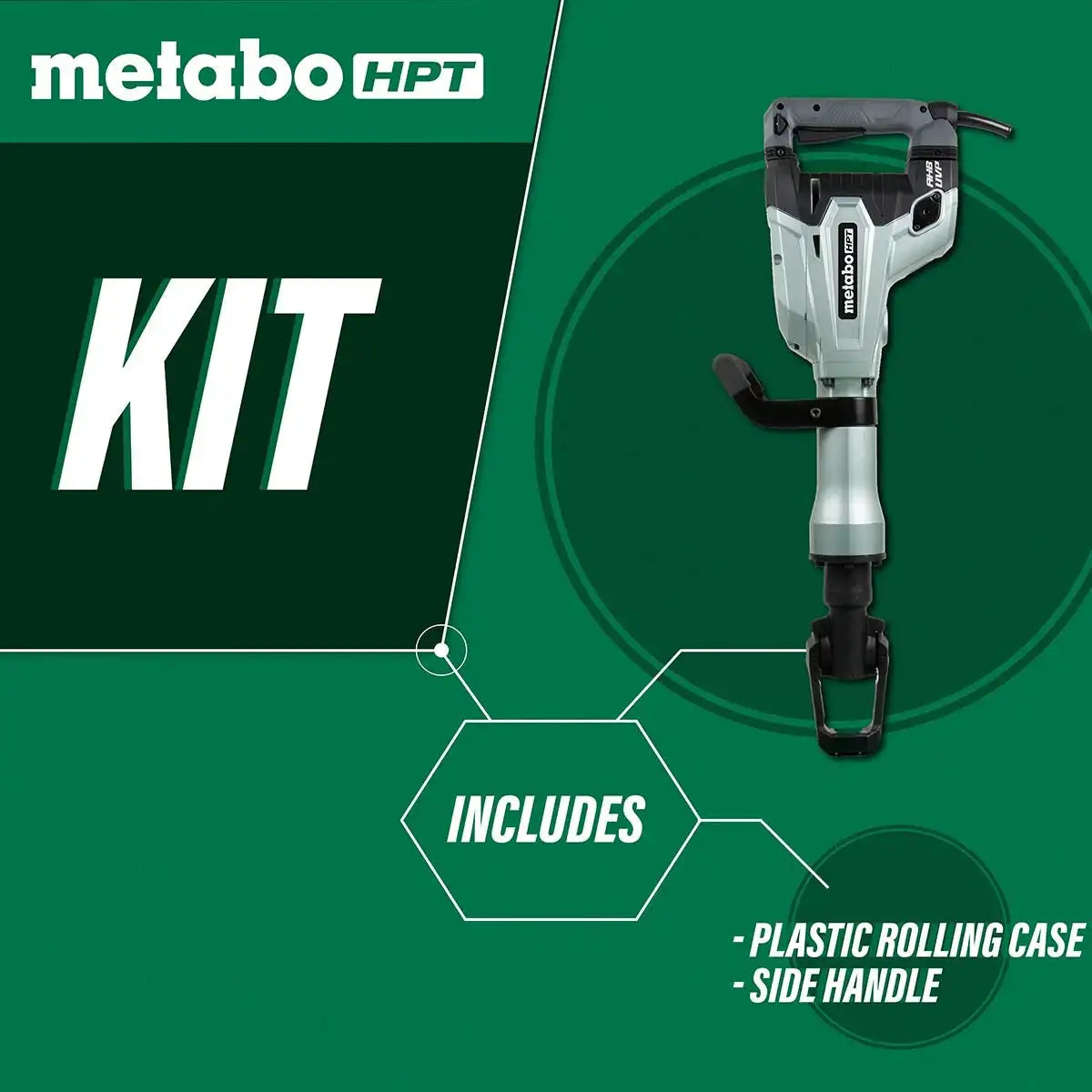 Metabo HPT H65SD3M 40LB 1-1/8" demo