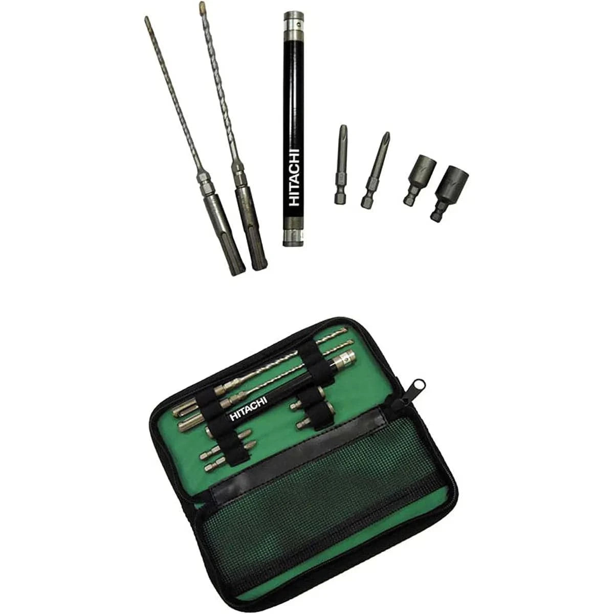 Metabo HPT SDS4+Hex Drill Bit Set - Hitachi