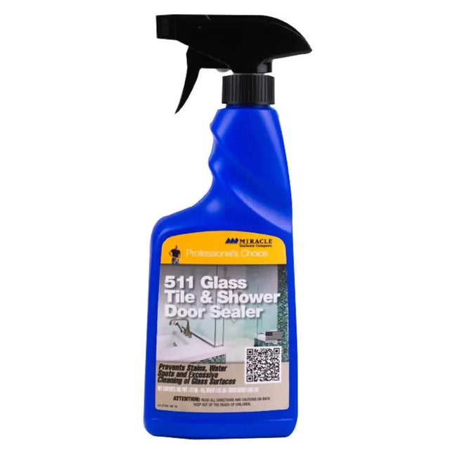 Miracle Sealants 511 Glass Tile & Shower Door Sealer - 16 oz